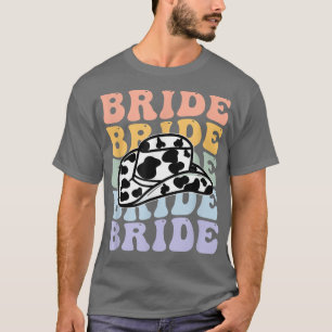 Camiseta Novia de la fiesta de soltera vaquera con sombrero
