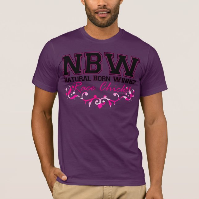 Camiseta Novia de la púrpura de NBW (Anverso)