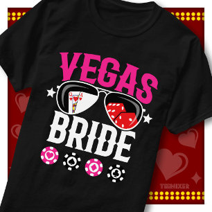 Camiseta Novia de Las Vegas Casino Fiesta de Despedida de S