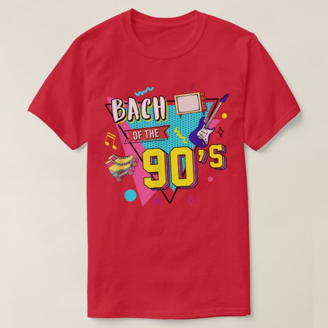Camiseta Novia de los 90's Damas de Honor Fiesta de Soltera (Diseño del anverso)