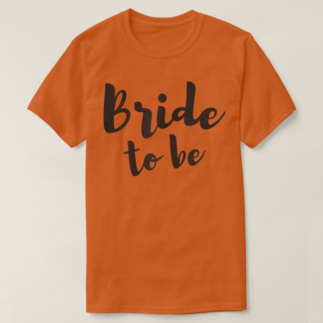 Camiseta Novia de Mujer a Punto de Casarse Boda de Mujeres  (Diseño del anverso)