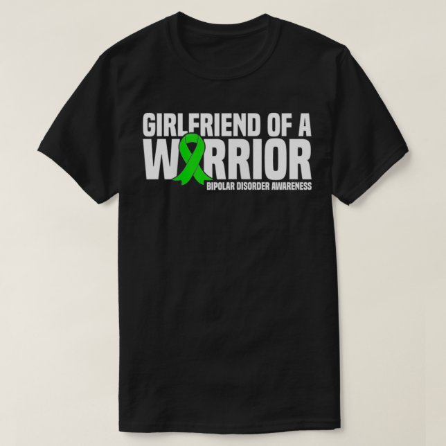 Camiseta Novia de mujer en guerra desorden bipolar (Diseño del anverso)