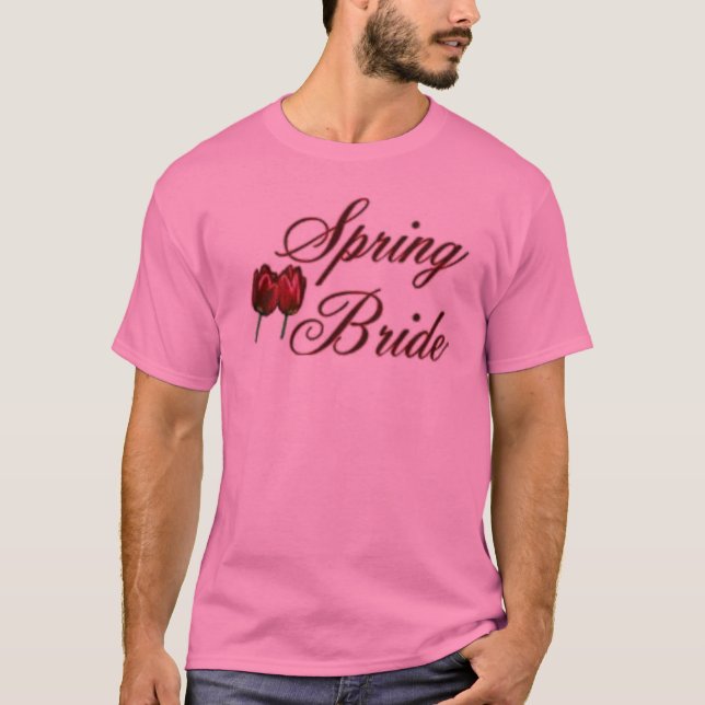 Camiseta Novia de primavera07 V2 (Anverso)
