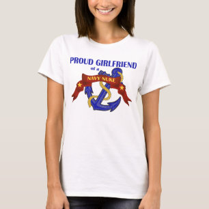 Camiseta Novia de un arma nuclear de la marina de guerra