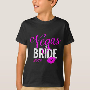 Camiseta Novia de Vegas 2026 Casada en Vegas