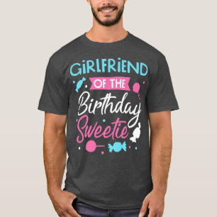 Camiseta Novia Del Cumpleaños Sweetie Candy Bday Part