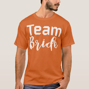Camiseta Novia Del Equipo Dijo Sí Novia Cuta Para Diseñar 1