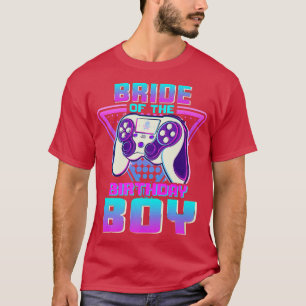 Camiseta Novia del juego de video divertido Birthda
