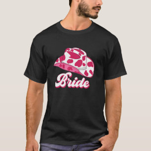 Camiseta Novia del Partido de Soltera de Dama de Honor Rosa