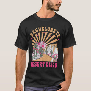 Camiseta Novia Desierto Disco Cuadrilla de Fiesta de Desped