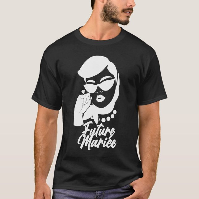 Camiseta Novia Despedida de Soltera Dama de Honor Futura Es (Anverso)