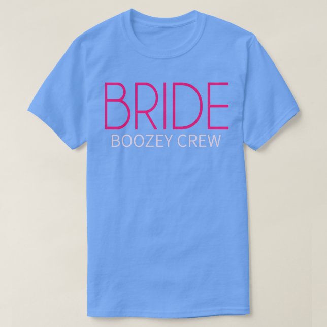 Camiseta Novia Despedida De Soltera Fiesta De Soltera Borra (Diseño del anverso)