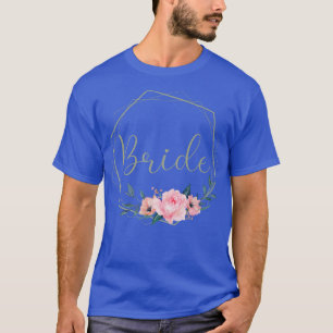 Camiseta Novia Despedida de Soltero Rosa Flor Novia 