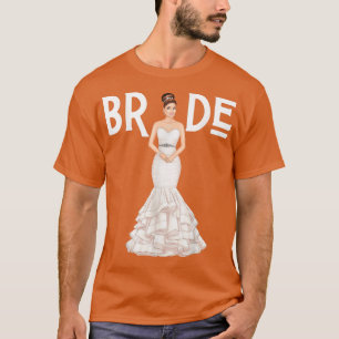 Camiseta Novia Día de la Boda Esposa San Valentín Amor Matr