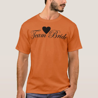 Camiseta Novia Diamante Corazón Negro