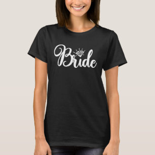 Camiseta Novia Diamond Bachelorette Boda Bridal Shower