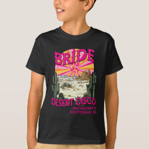 Camiseta Novia Disco Desierto Dama de Honor Scottsdale Desp