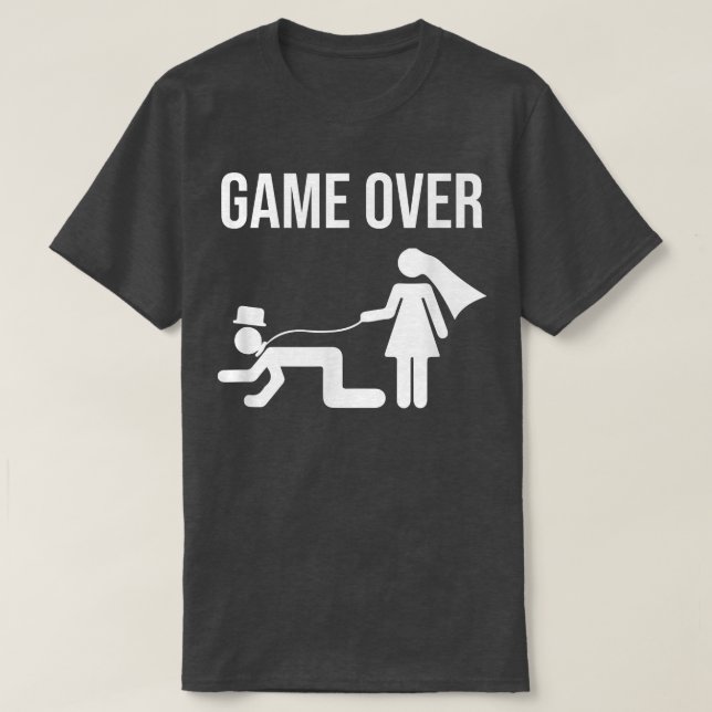 Camiseta Novia divertida Novio Despedida de soltero Boda De (Diseño del anverso)