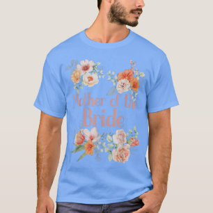 Camiseta Novia ducha flor fiesta de soltera madre de madre