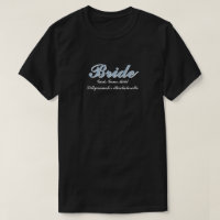 Novia Dusty Blue Bachelorette Wedding Party