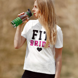 Camiseta Novia En Forma Futur Señora Gimnasio Mujer