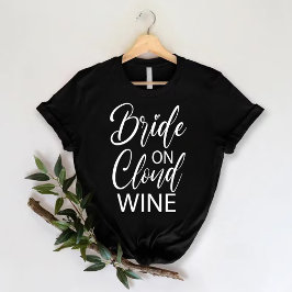 Camiseta Novia en Nube de Vino | Fiesta de Despedida de Sol