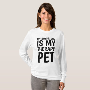 Camiseta NOVIA ES TERAPIA MASCOTA, Damas divertidas camiset