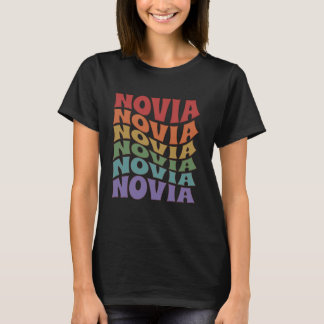 Camiseta Novia española latina fiesta de soltera Groo