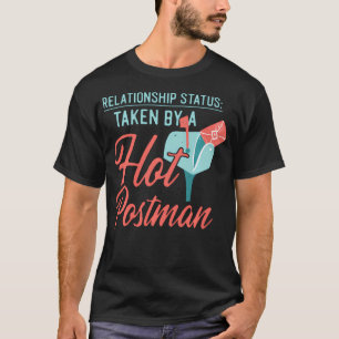Camiseta Novia Esposa Relación Cartero Mensajero