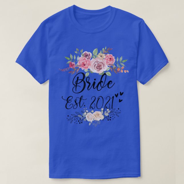Camiseta Novia Est 2022 Boda Bachelorette Party (Diseño del anverso)