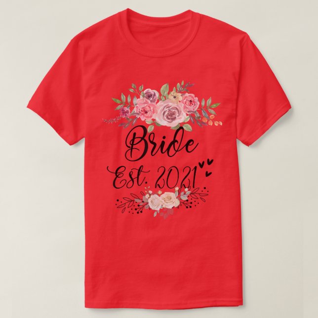 Camiseta Novia Est 2022 Boda Despedida de Soltera  (Diseño del anverso)