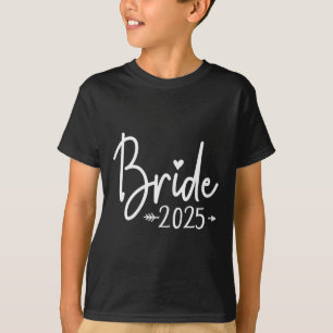 Camiseta Novia Est 2025 Casada Boda Fiesta de Despedida de 
