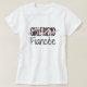 Camiseta Novia Fiancée/Boyfriend Fiancé/Compromiso (Diseño del anverso)