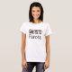 Camiseta Novia Fiancée/Boyfriend Fiancé/Compromiso (Anverso completo)