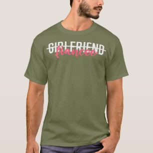 Camiseta Novia Fiancee para mujeres con pareja de regalos