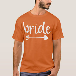Camiseta Novia Flecha Divertida Fiesta de Boda y Fiesta de 