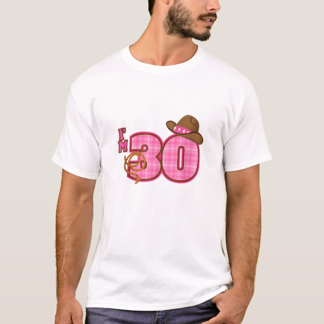 Camiseta Novia Gorra 30 cumpleaños (Anverso)