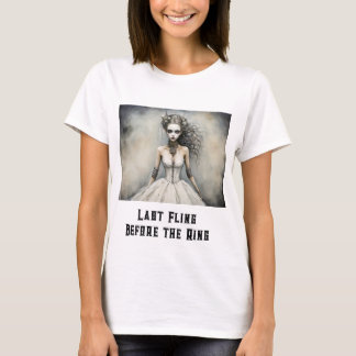 Camiseta Novia Gótica