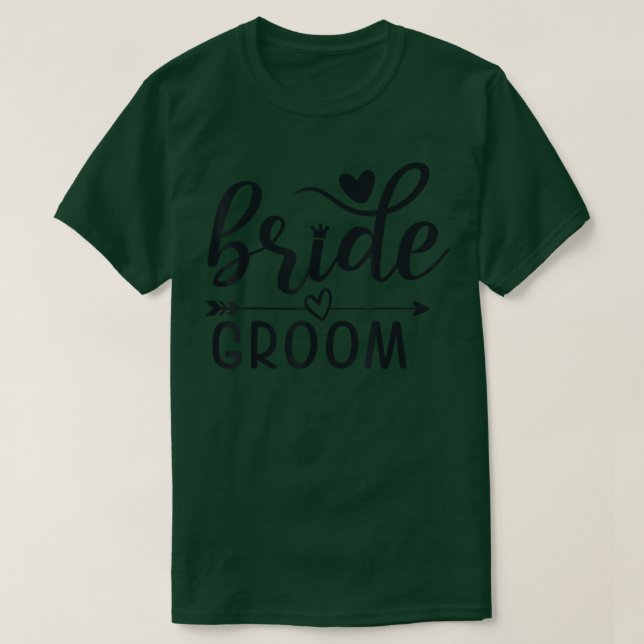 Camiseta Novia Groom Boda Matanza Bachelor Y Licenciatura (Diseño del anverso)