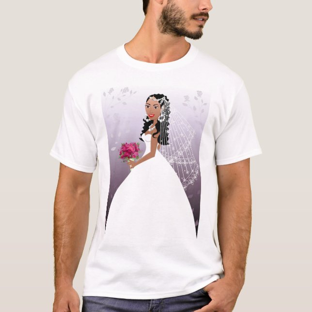 Camiseta Novia hermosa (Anverso)