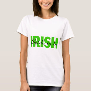 Camiseta Novia irlandesa a ser