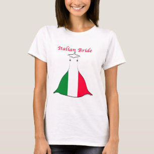 Camiseta Novia italiana