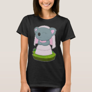 Camiseta Novia Koala Velo de Novia