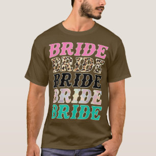 Camiseta Novia Leopardo Rodeo Vaqueras Despedida de Soltera