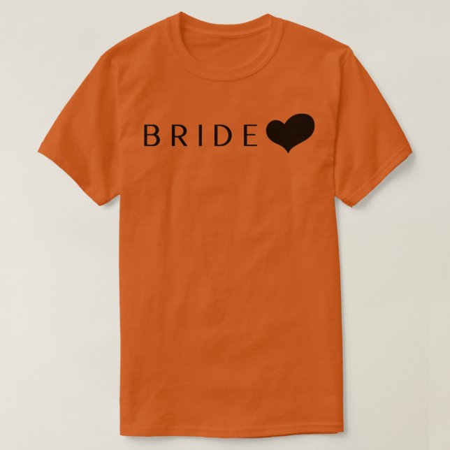 Camiseta Novia Linda (Diseño del anverso)