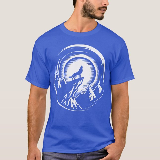 Camiseta Novia moderna de lobo (Anverso)