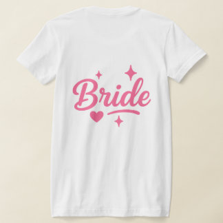 Camiseta Novia Neon Rosa
