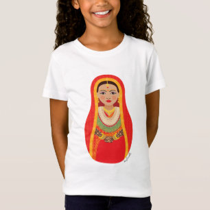Camiseta Novia nepalí Matryoshka Chicas