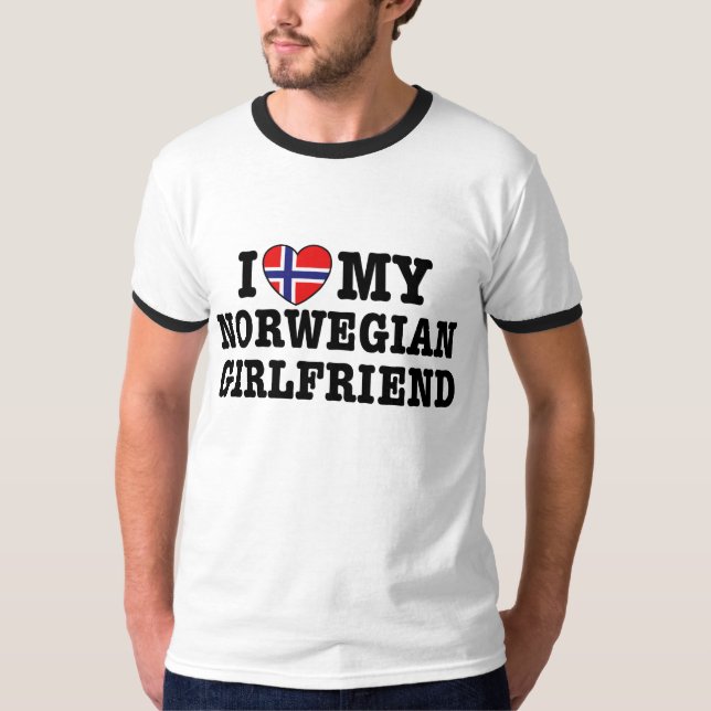 Camiseta Novia noruega (Anverso)