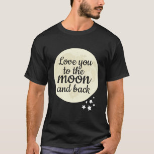 Camiseta Novia Novia Boyfriend Mamá Regalo Te Amas A La Lun